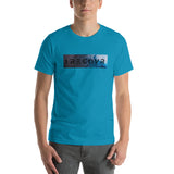 Blue Smoke Block T-Shirt