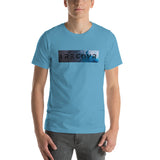 Blue Smoke Block T-Shirt