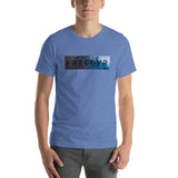 Blue Smoke Block T-Shirt